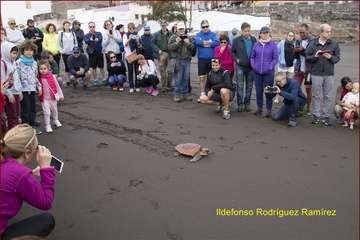 Ruta por la costa en memoria de José Luis González Ruano (Foto Ildefonso Rodríguez y TA)